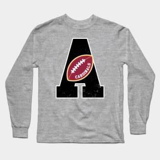 Big Bold Arizona Cardinals Monogram Long Sleeve T-Shirt